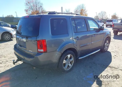 2012 Honda Pilot Ex-L from USA, damaged, VIN 5FNYF4H66CB056290